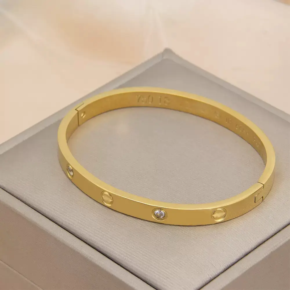 Stainless steel bracelet . Six month granted.