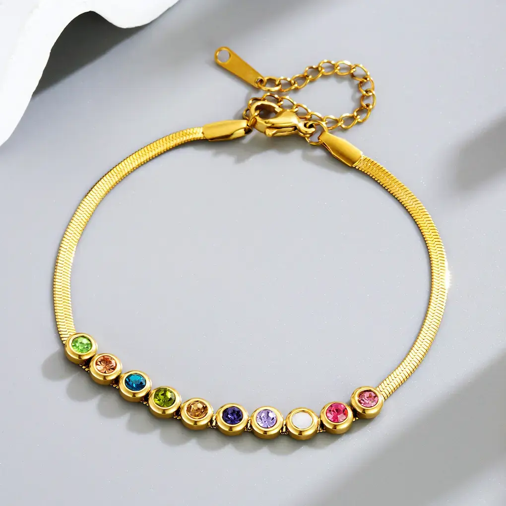 Bracelet color guaranteed 6 month stainless steel